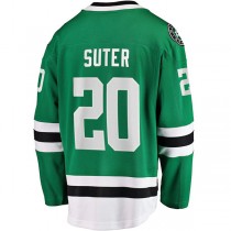 D.Stars #20 Ryan Suter Fanatics Branded Breakaway Player Jersey Kelly Green Stitched American Hockey Jerseys