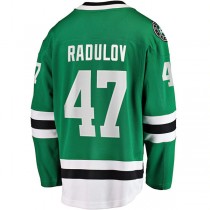 D.Stars #47 Alexander Radulov Fanatics Branded Home Premier Breakaway Player Jersey Kelly Green Stitched American Hockey Jerseys