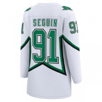 D.Stars #91 Tyler Seguin Fanatics Branded 2020-21 Special Edition Breakaway Player Jersey White Stitched American Hockey Jerseys