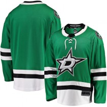 D.Stars Fanatics Branded Breakaway Home Jersey Green Stitched American Hockey Jerseys