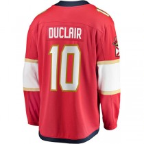 F.Panthers #10 Anthony Duclair Fanatics Branded Breakaway Player Jersey Red Stitched American Hockey Jerseys