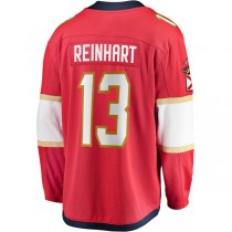 F.Panthers #13 Sam Reinhart Fanatics Branded Breakaway Player Jersey Red Stitched American Hockey Jerseys
