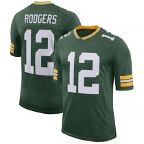 GB.Packers #12 Aaron Rodgers Green Classic Limited Player Jersey Stitched American Football Jerseys