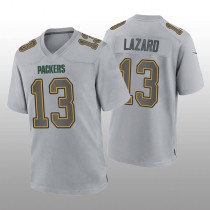 GB.Packers #13 Allen Lazard Gray Atmosphere Game Jersey Stitched American Football Jerseys