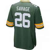 GB.Packers #26 Darnell Savage Green Game Jersey Stitched American Football Jerseys