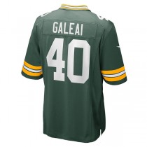 GB.Packers #40 Tipa Galeai Green Team Game Player Jersey Stitched American Football Jerseys