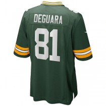 GB.Packers #81 Josiah Deguara Green Player Game Jersey Stitched American Football Jerseys
