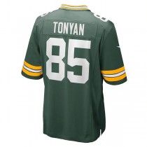 GB.Packers #85 Robert Tonyan Green Game Jersey Stitched American Football Jerseys