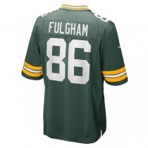 GB.Packers #86 Travis Fulgham Green Game Player Jersey Stitched American Football Jerseys