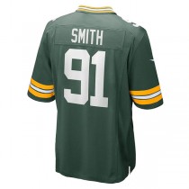 GB.Packers #91 Preston Smith Green Game Team Jersey Stitched American Football Jerseys