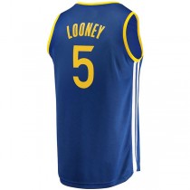 G.State Warriors #5 Kevon Looney Fanatics Branded 2022-23 Fast Break Replica Player Jersey Icon Blue Stitched American Basketball Jersey