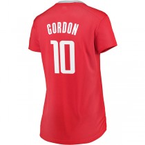 H.Rockets #10 Eric Gordon Fanatics Branded Fast Break Player Replica Jersey Icon Edition Red Stitched American Basketball Jersey