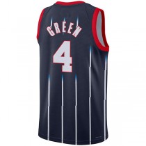 H.Rockets #4 Jalen Green Unisex 2022-23 Swingman Jersey City Edition Navy Stitched American Basketball Jersey