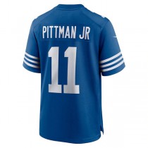 IN.Colts #11 Michael Pittman Jr. Royal Alternate Game Jersey Stitched American Football Jerseys