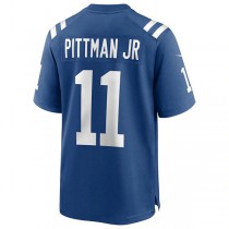 IN.Colts #11 Michael Pittman Jr. Royal Player Game Jersey Stitched American Football Jerseys