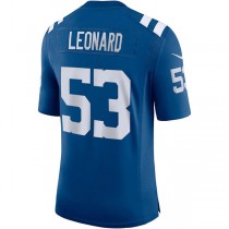 IN.Colts #53 Shaquille Leonard Royal Vapor Limited Jersey Stitched American Football Jerseys