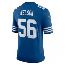 IN.Colts #56 Quenton Nelson Royal Alternate Vapor Limited Jersey Stitched American Football Jerseys