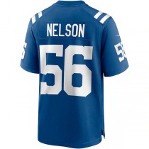 IN.Colts #56 Quenton Nelson Royal Game Player Jersey Stitched American Football Jerseys