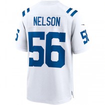 IN.Colts #56 Quenton Nelson White Game Player Jersey Stitched American Football Jerseys