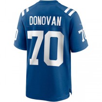 IN.Colts #70 Art Donovan Royal Game Retired Player Jersey Stitched American Football Jerseys