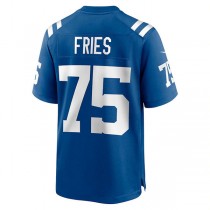 IN.Colts #75 Will Fries Royal Game Jersey Stitched American Football Jerseys
