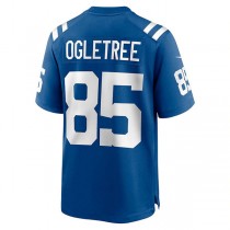 IN.Colts #85 Andrew Ogletree Royal Game Player Jersey Stitched American Football Jerseys