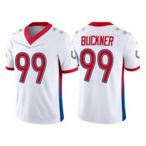 IN.Colts #99 DeForest Buckner 2022 White Pro Bowl Stitched Jersey American Football Jerseys