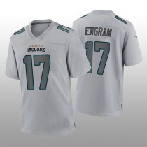 J.Jaguars #17 Evan Engram Gray Atmosphere Game Jersey Stitched American Football Jerseys