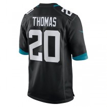 J.Jaguars #20 Daniel Thomas Black Game Jersey Stitched American Football Jerseys