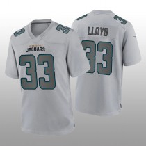 J.Jaguars #33 Devin Lloyd Gray Atmosphere Game Jersey Stitched American Football Jerseys