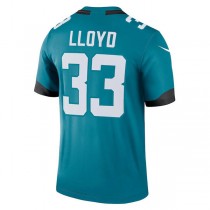J.Jaguars #33 Devin Lloyd Teal Legend Jersey Stitched American Football Jerseys