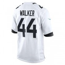 J.Jaguars #44 Travon Walker White 2022 Draft First Round Pick Game Jersey Stitched American Football Jerseys