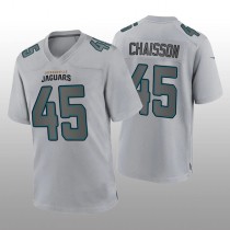 J.Jaguars #45 K'Lavon Chaisson Gray Atmosphere Game Jersey Stitched American Football Jerseys