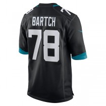 J.Jaguars #78 Ben Bartch Black Game Jersey Stitched American Football Jerseys