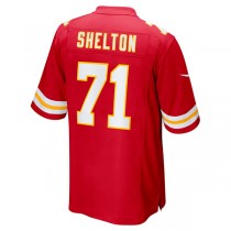 KC.Chiefs #71 Danny Shelton Red Game Player Jersey Stitched American Football Jerseys