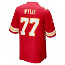 KC.Chiefs #77 Andrew Wylie Red Game Jersey Stitched American Football Jerseys