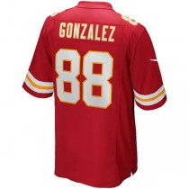 KC.Chiefs #88 Tony Gonzalez Red Game Retired Player Jersey Stitched American Football Jerseys