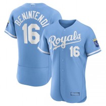 Kansas City Royals #16 Andrew Benintendi Light Blue 2022 Alternate Authentic Player Jersey Baseball Jerseys