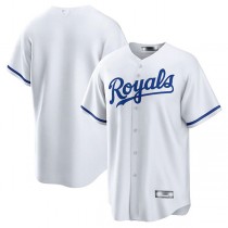 Kansas City Royals White Home Blank Replica Jersey Baseball Jerseys