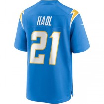 LA.Chargers #21 John Hadl Powder Blue Game Retired Player Jersey Stitched American Football Jerseys