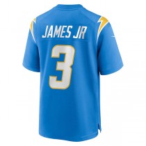LA.Chargers #3 Derwin James Jr. Powder Blue Game Jersey Stitched American Football Jerseys