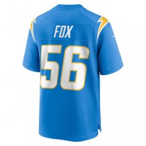 LA.Chargers #56 Morgan Fox Powder Blue Player Game Jersey Stitched American Football Jerseys
