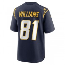 LA.Chargers #81 Mike Williams Navy Alternate Team Game Jersey Stitched American Football Jerseys