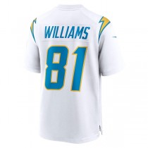 LA.Chargers #81 Mike Williams White Game Jersey Stitched American Football Jerseys