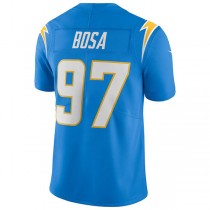 LA.Chargers #97 Joey Bosa Powder Blue Vapor Limited Jersey Stitched American Football Jerseys