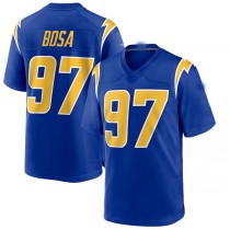 LA.Chargers #97 Joey Bosa Royal 2nd Alternate Game Jersey Stitched American Football Jerseys