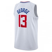 LA.Clippers #13 Paul George Unisex 2022-23 Swingman Jersey Association Edition White Stitched American Basketball Jersey