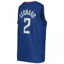 LA.Clippers #2 Kawhi Leonard Swingman Jersey Icon Edition Royal Stitched American Basketball Jersey