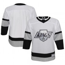 LA.Kings 2021-22 Alternate Premier Jersey White Stitched American Hockey Jerseys
