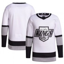 LA.Kings 2021-22 Alternate Primegreen Authentic Pro Jersey White Stitched American Hockey Jerseys